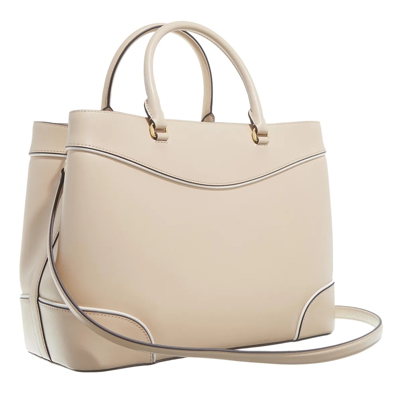 Lauren Ralph Lauren Tote Marcy 36-Satchel-Large Sand Dune/Soft White(Image 6)