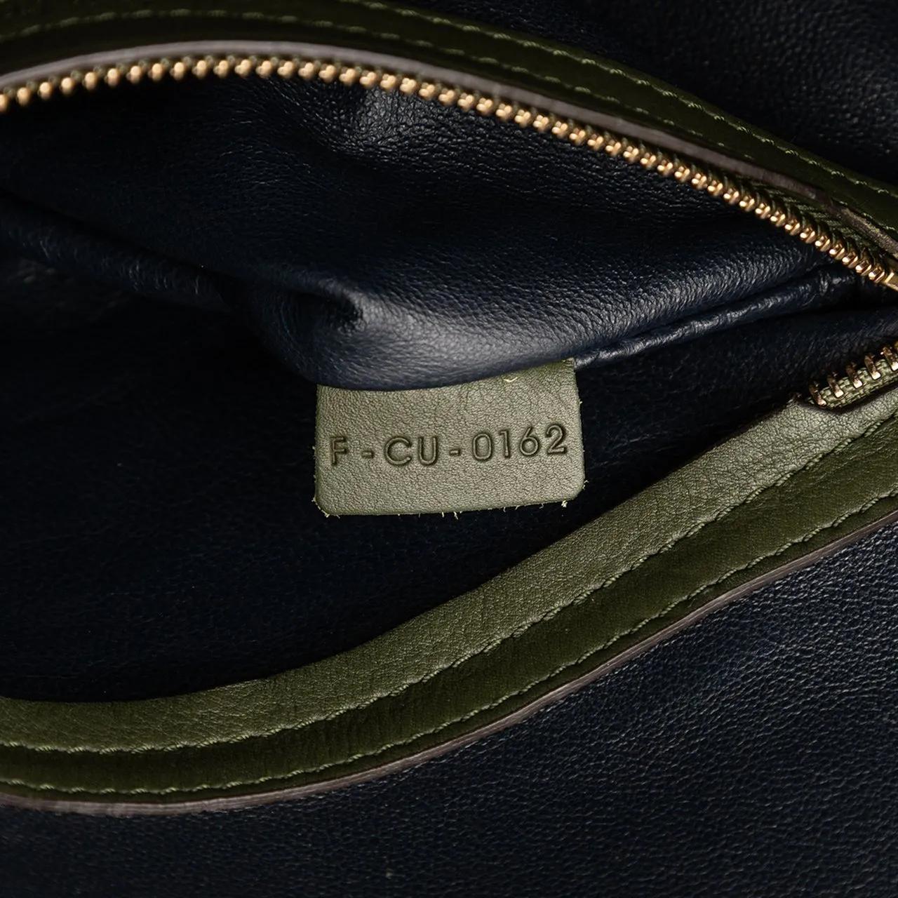 Thumbnail - Celine Shopper - Medium Suede Phantom Luggage Tote - Gr. unisize - in Grün - für Damen