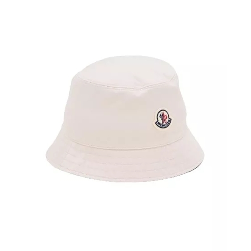 Moncler  Cotton White Bucket Hat White