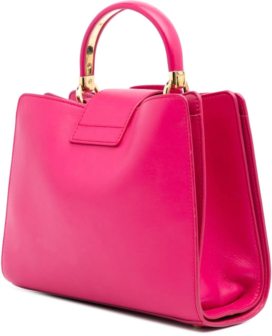 Thumbnail - Salvatore Ferragamo Hobo Bags - 2010-2024 Leather Thalia Top Handle Bag - Gr. unisize - in Rosa - für Damen
