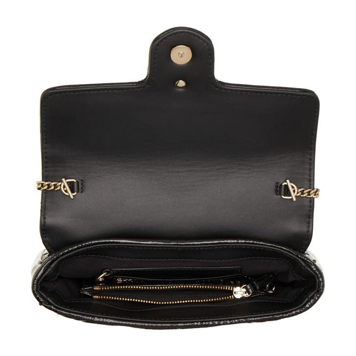 【関税&送料込】Gucci Black Leather Mini Marmont Gg Crossbod GG Marmont mini camera bag in black leather | GUCCI® PL