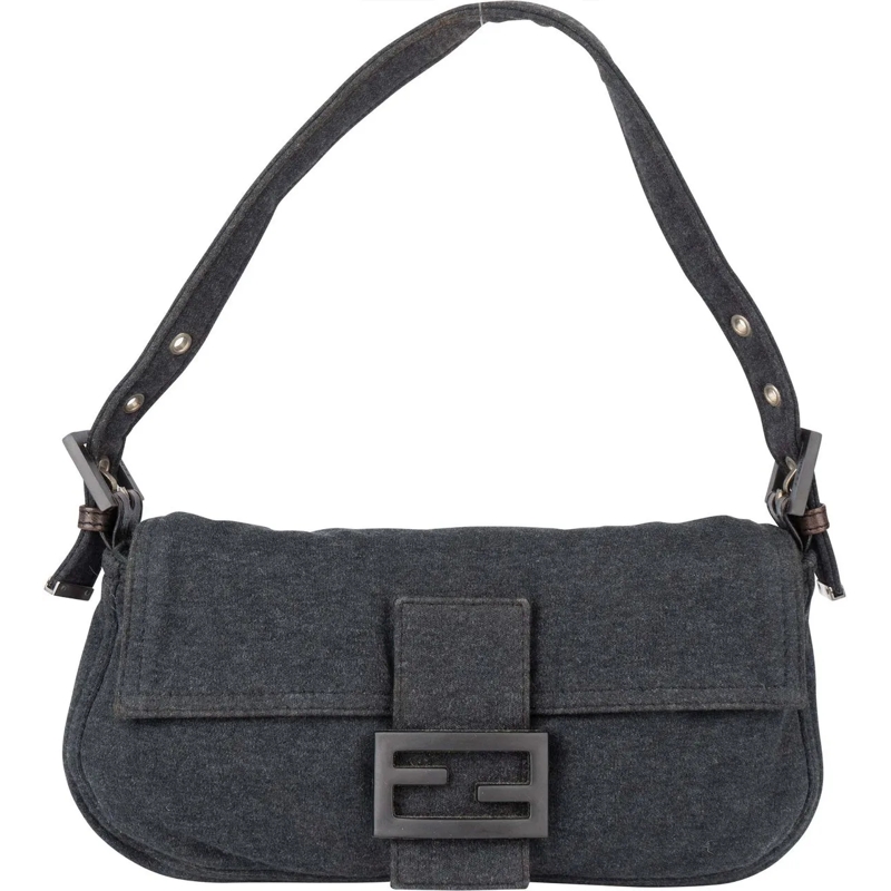 Fendi Schultertasche Fendi Classic FF Buckle Baguette Handbag mehrfarbig