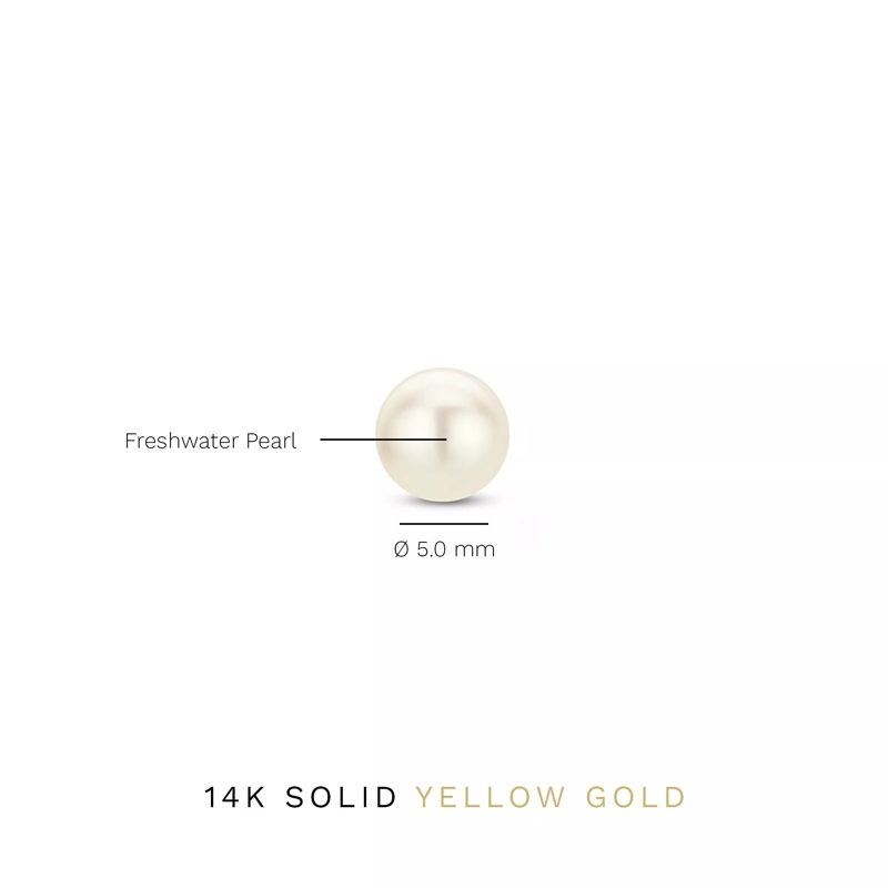 Isabel Bernard Boucles d'oreilles Belleville Nova 14 karat ear studs Gold(Image 11)