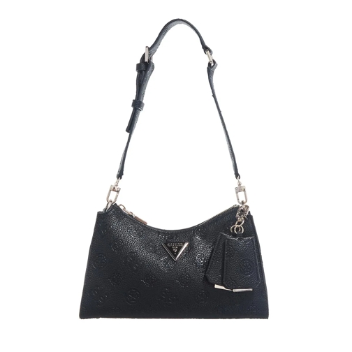 Guess Schultertasche Cresidia Top Zip Shoulder Bag Black