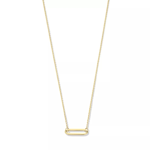 Isabel Bernard Aidee Cecile 14 Karat Necklace With Link Gold Mellanlångt halsband