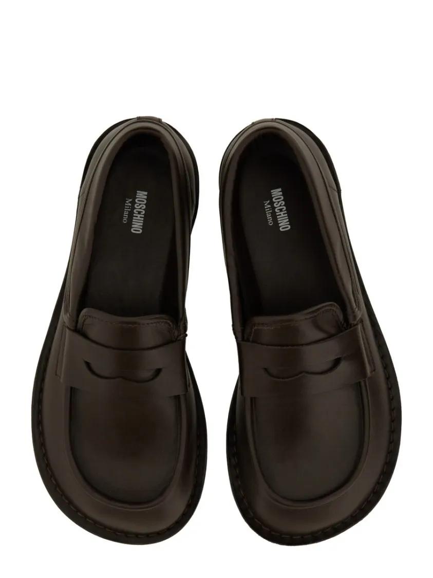 Thumbnail - Moschino Loafer - "Desert" Moccasins - Gr. 41 (EU) - in Braun - für Damen