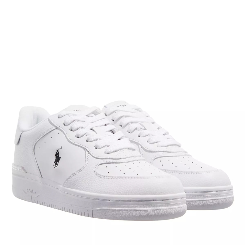 Polo Ralph Lauren Low-Top-Sneaker Masters Crt Sneakers Low Top Lace White/White/Black(Image 2)