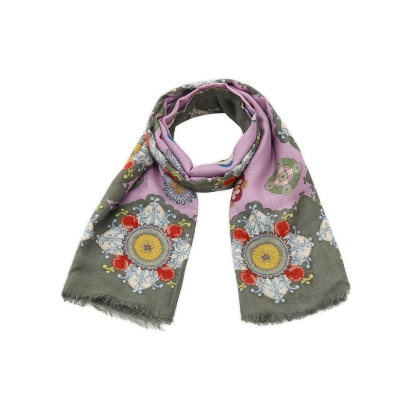 LaDoubleJ Leichter Schal Schal mit Print Multicolor