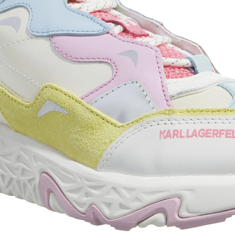 Karl Lagerfeld Low-Top-Sneaker Blaze Strike Lace Lthr Floratonal Mix Lthr & Txt(Image 5)