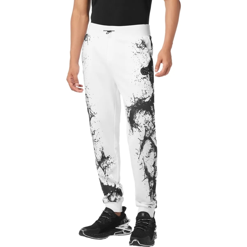 Plein Sport Jogginghose Jogginghosen Splash weiss(Image 3)
