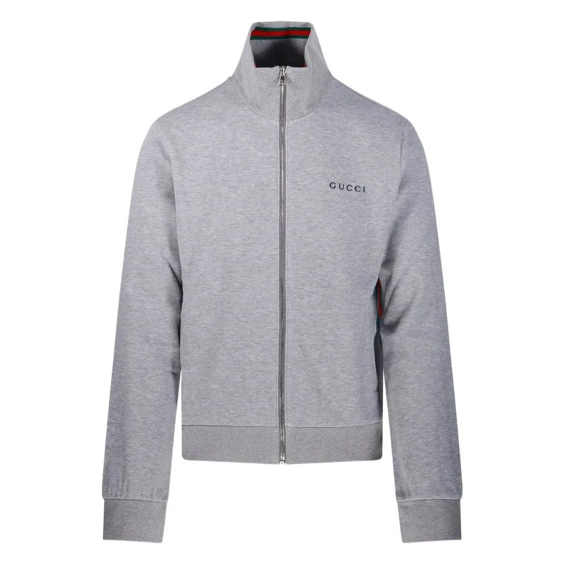 Gucci  Double Zip Jacket Grey