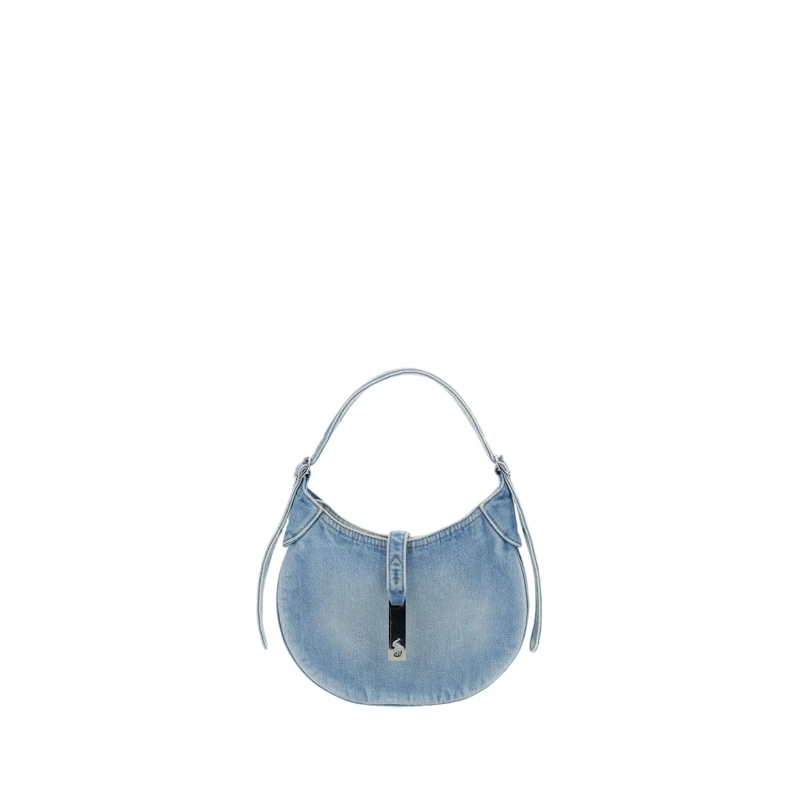 Polo Ralph Lauren Sac à bandoulière Light Blue Denim Shoulder Bag Blue