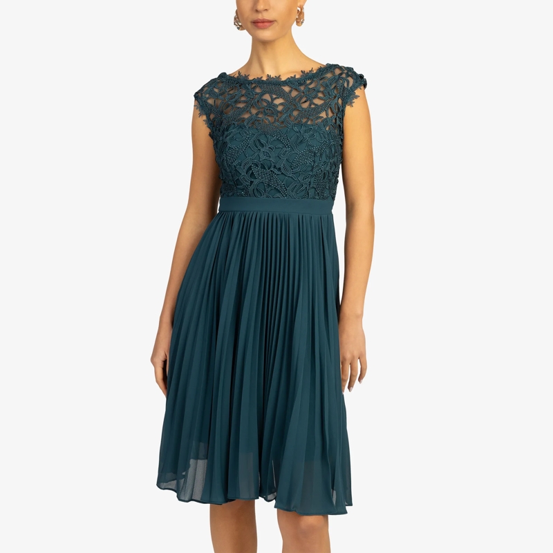 Kraimod Midikleid Cocktailkleid petrol(Image 10)