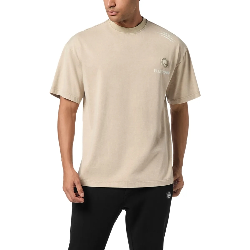Plein Sport T-Shirt T-Shirt Rundhalsausschnitt beige(Image 3)
