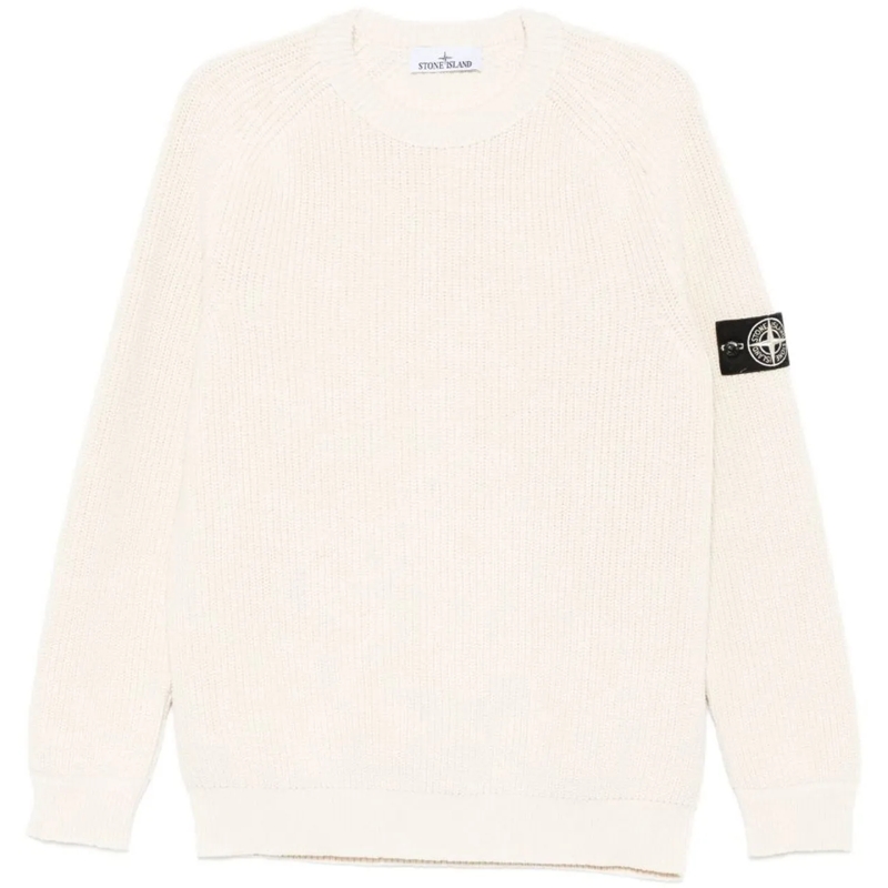 Stone Island  Sweaters Ivory weiß