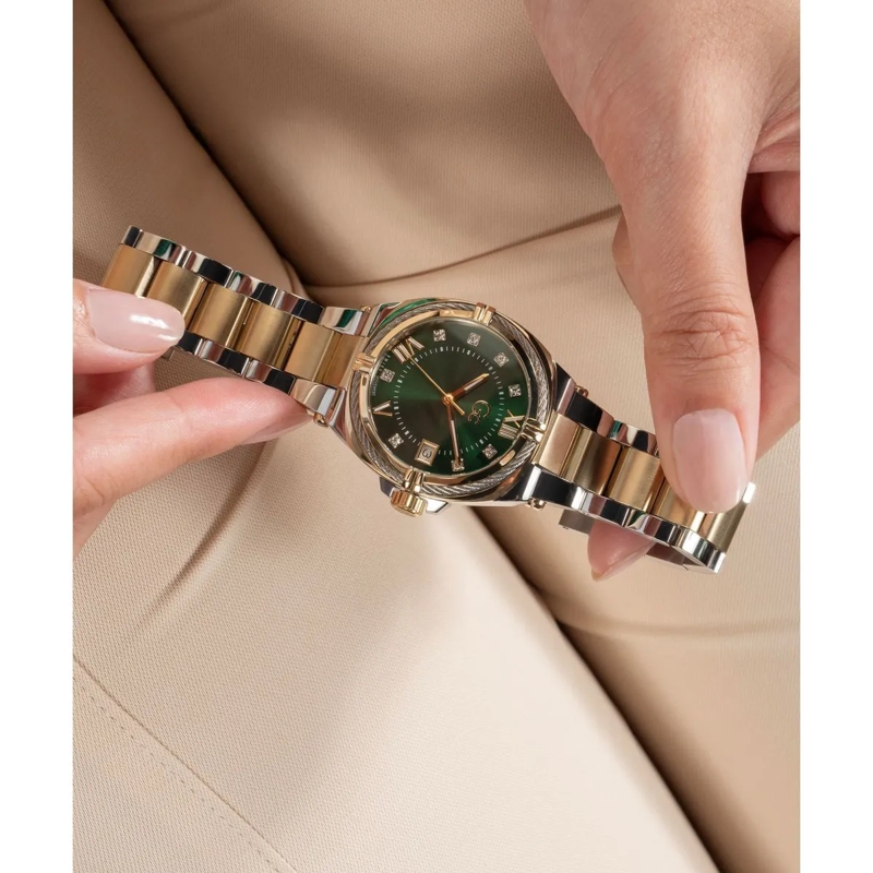 GC Quarzuhr Analoguhr Gc Ironclass Lady silber(Image 2)