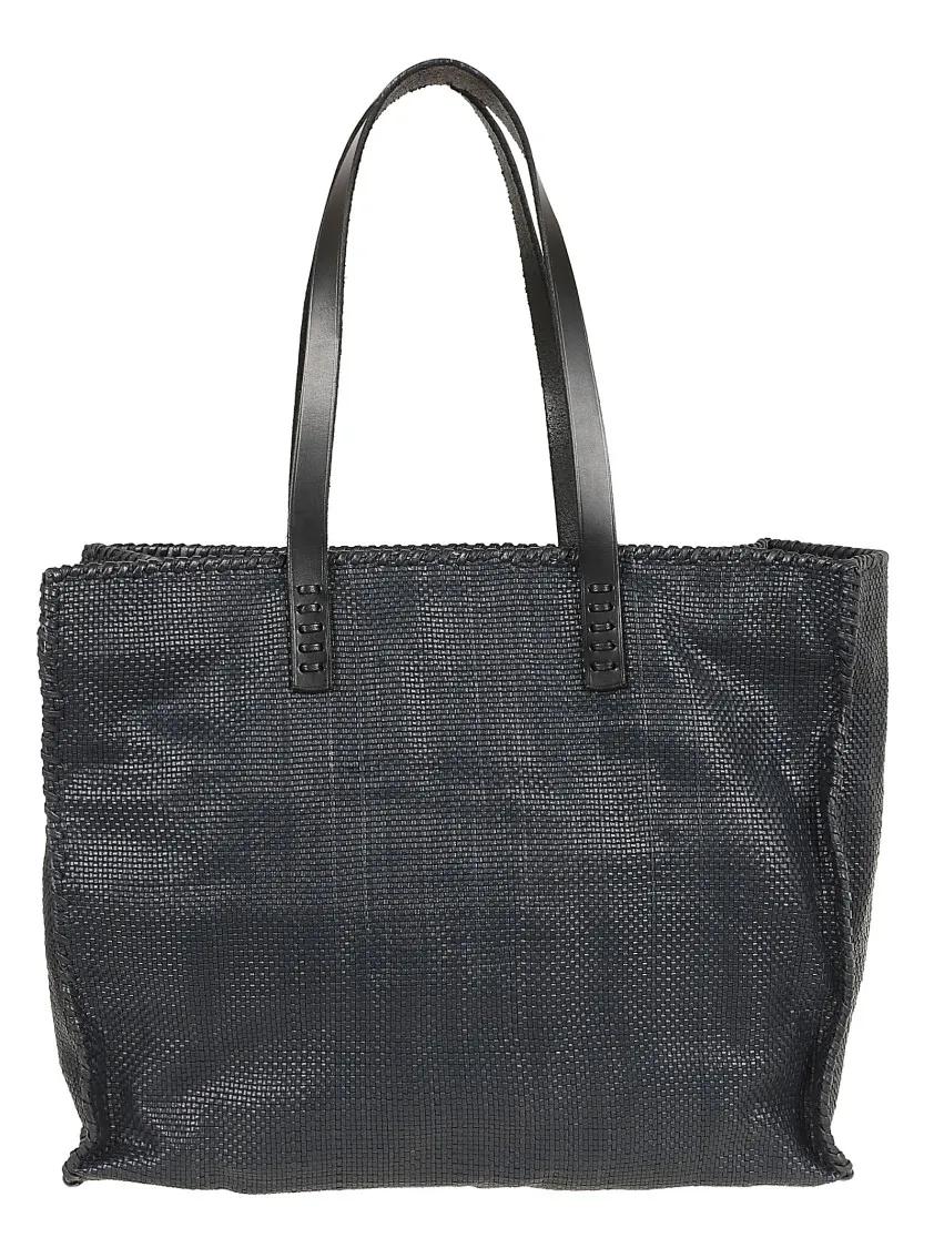 DRAGON DIFFUSION Totes & shoppers Un Check Weave in blauw