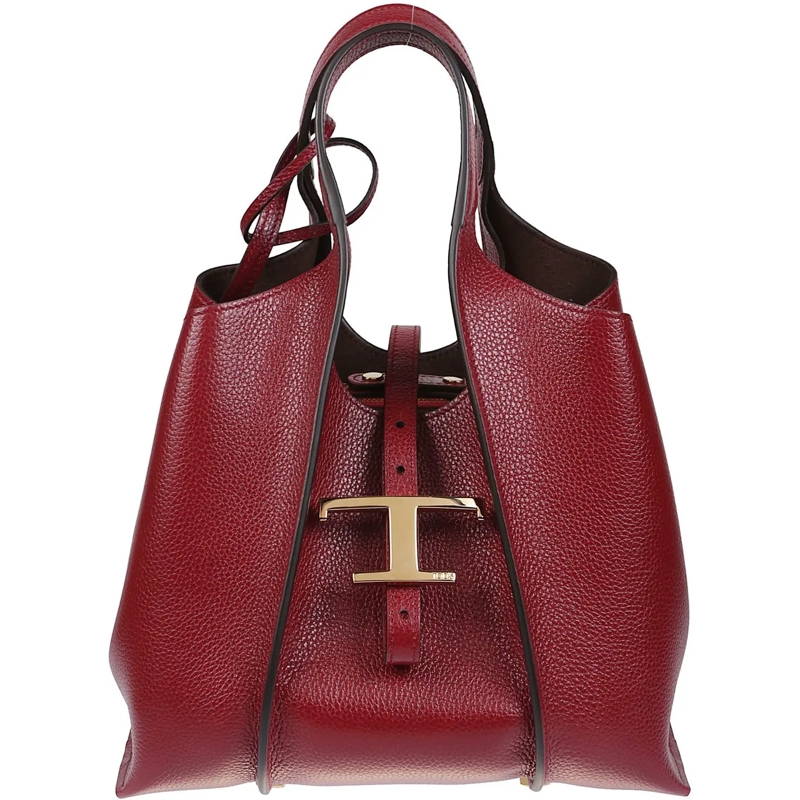 Tod's Fourre-tout Mini Tbs Shopping Bag Red rot