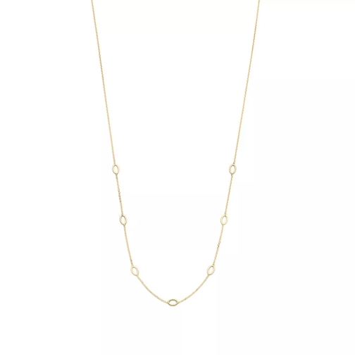 Jackie Gold Jackie Long Oval Necklace Gold Collier long