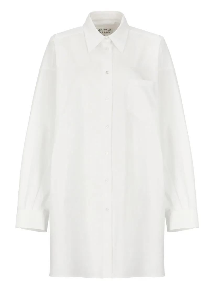 Maison Margiela - Cotton Shirt - Größe XS - weiß