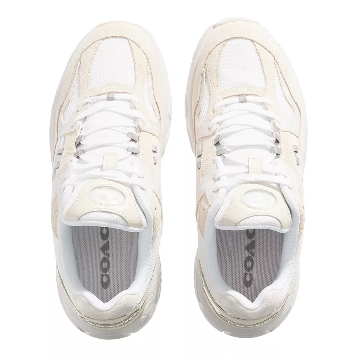 Coach white tennis on sale shoes