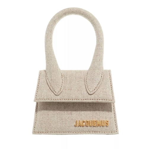 Jacquemus Le Chiquito Top Handle Bag Leather Beige Micro borsa