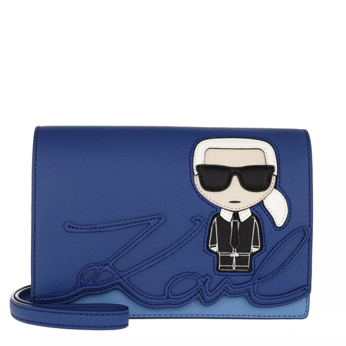 Karl Lagerfeld K/Ikonik Shoulderbag Blue Crossbody Bag