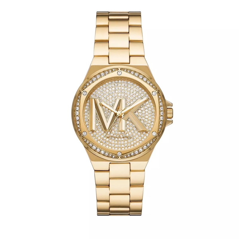 Michael Kors Chronograph Lennox Three-Hand Stainless Steel Watch Gold
