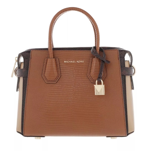 MICHAEL Michael Kors Belted Small Satchel Bag Luggage Multi Cartable