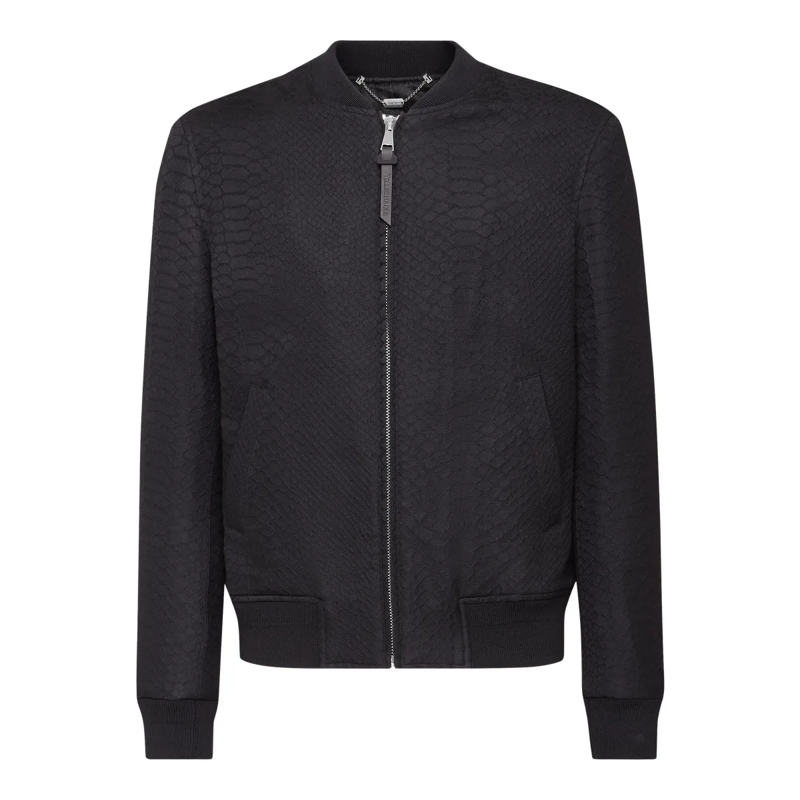 BILLIONAIRE Daunenjacke Bomberjacke schwarz