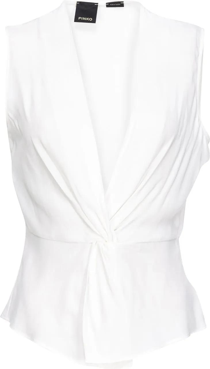 Thumbnail - Pinko - Top White - Größe 40 - weiß