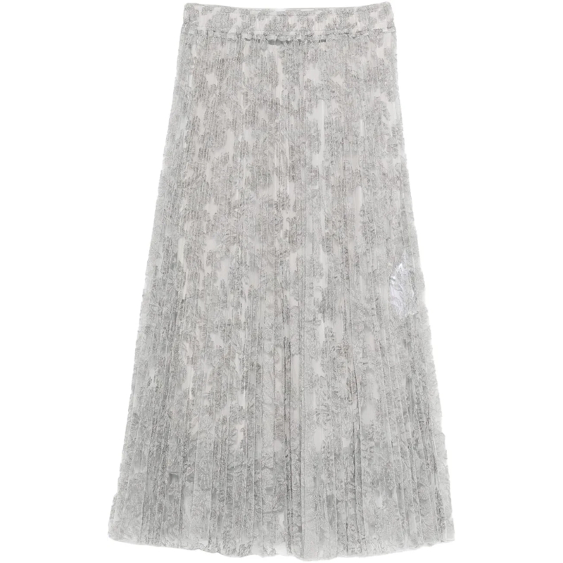 Ermanno Scervino Midirock Skirts Clear Blue blau