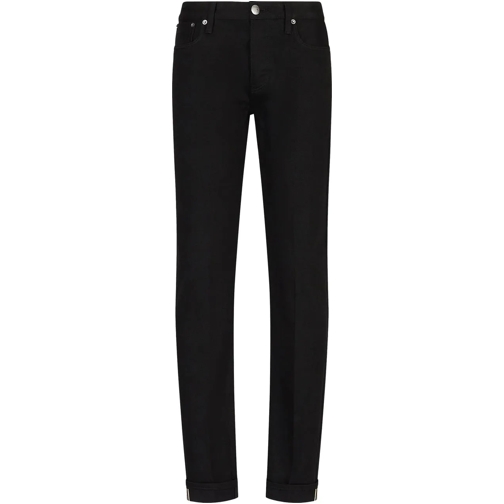 Emporio Armani Slim Fit Jeans Jeans Black schwarz