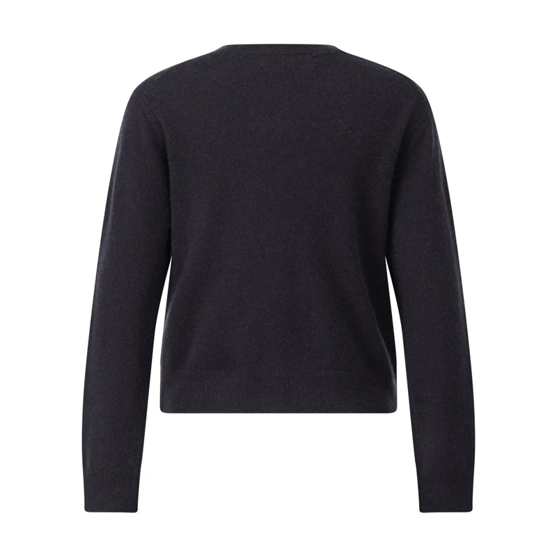 Samsøe Samsøe Strickjacke Strickjacke Saboston aus Kaschmir blau(Image 2)