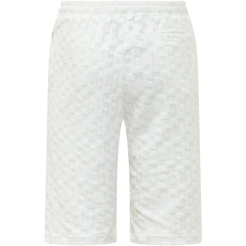 Gcds Shorts Bermuda Monogram weiß(Image 2)