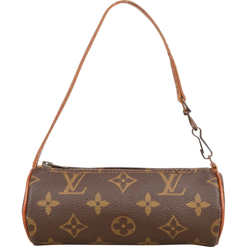 Louis Vuitton Fourre-tout Louis Vuitton Canvas Monogram Mini Papillon Handba braun