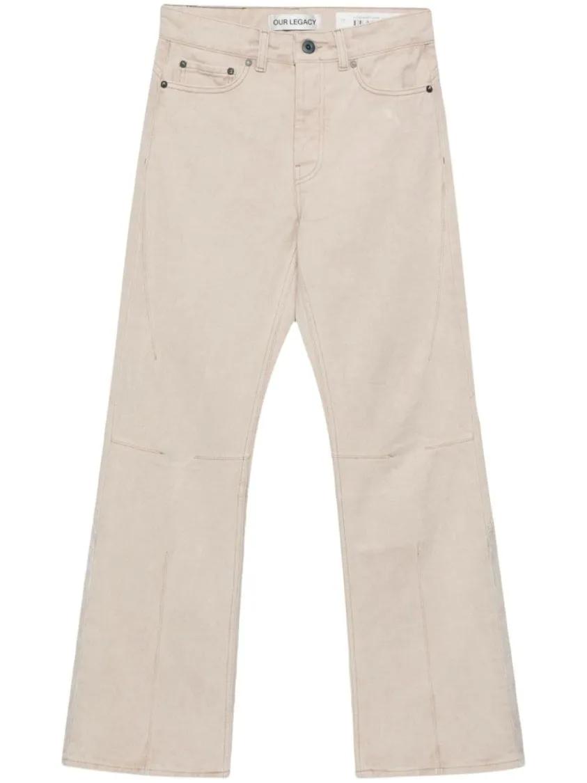 Thumbnail - Our Legacy - Cotton Jeans - Größe 27 - beige