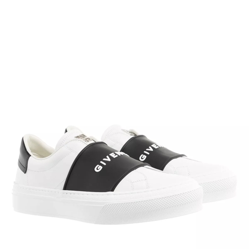 Givenchy City Sport Sneakers White / Black Slip-On Sneaker