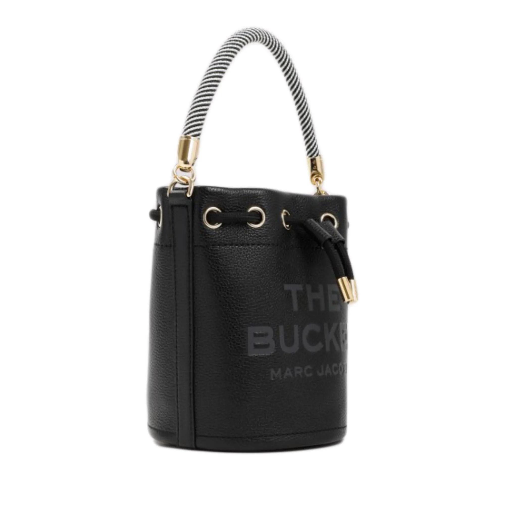 Marc Jacobs Bucket bags The Bucket Bag In Black Leather in zwart