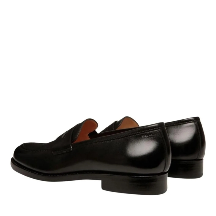 Bally Flat shoes Black schwarz Loafer