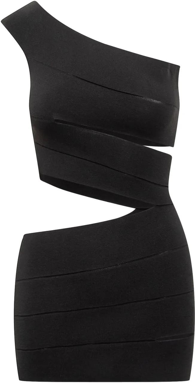 Thumbnail - Dsquared2 - Abito Midi - Größe XS - schwarz