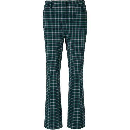 Zimmermann Hosen Check Motif Pants grün