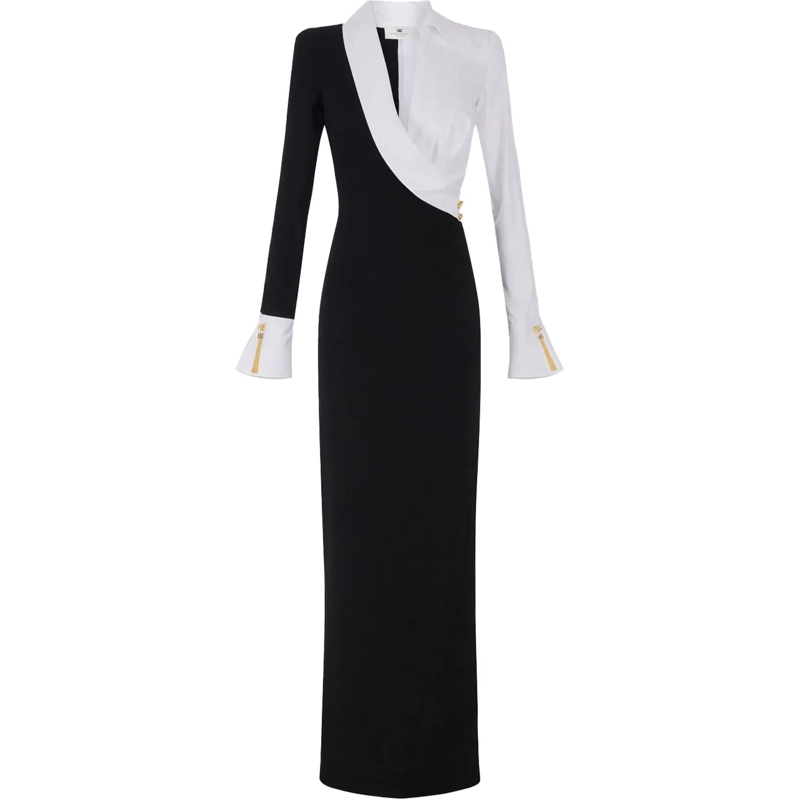 Elisabetta Franchi Midikleid Dresses Black schwarz