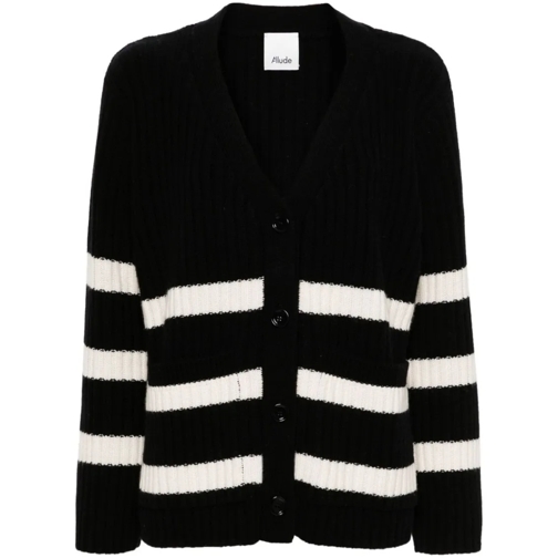 Allude Cardigan Cashmere Cardigan Black