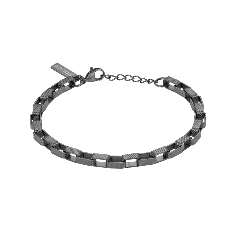 Police Armband Armband Player- Herrenarmband- Farbe: gold- Gr schwarz