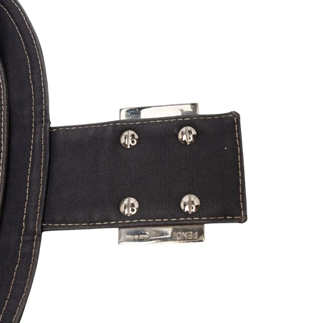 Thumbnail - Fendi Hobo Bags - Canvas FF Marble Double Flap Shoulder Bag - Gr. unisize - in Blau - für Damen