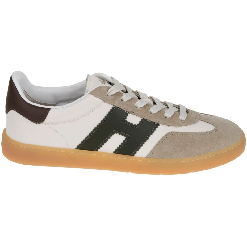 Hogan Low-Top-Sneaker Flat Shoes I Beige mehrfarbig