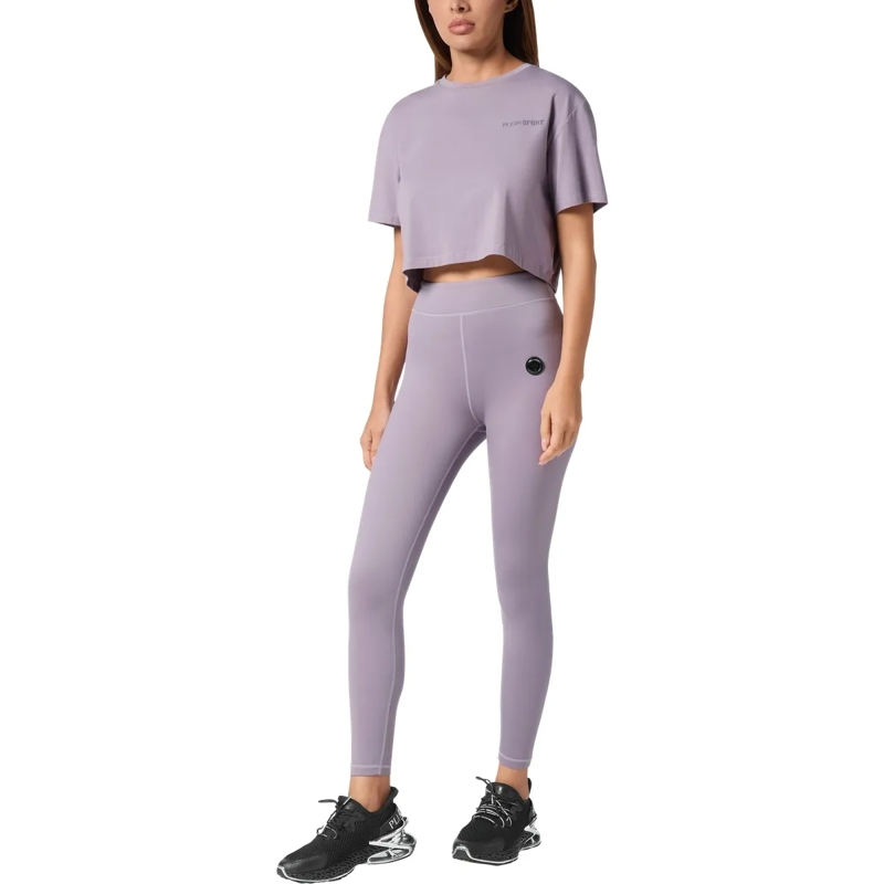 Plein Sport Leggings 2-In-1 Laufhose Scratch lila(Image 3)
