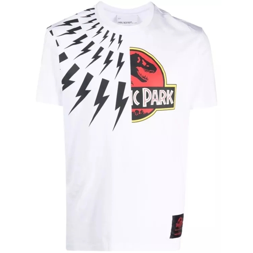 Neil Barrett T-Shirt "Jurassic Park" White White 