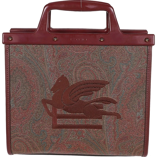 Etro Tote Medium Love Trotter Shopping Bag Red rot